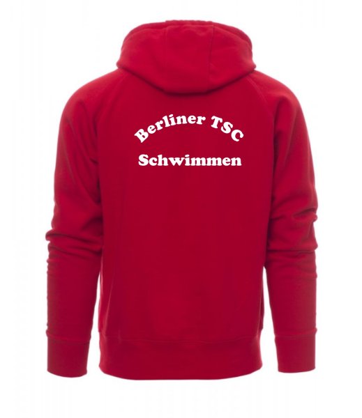 BTSC Schwimmen Hoodie rot - Kinder